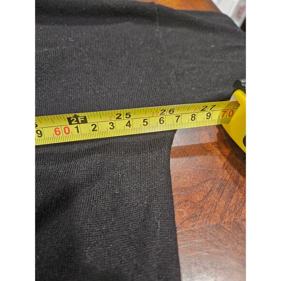 Vince Cashmere Silk Blend Black Raglan Cardigan Pockets Sz L Open Front Sweater - Picture 4 of 5